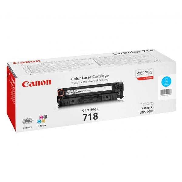 Canon CRG718C originální toner