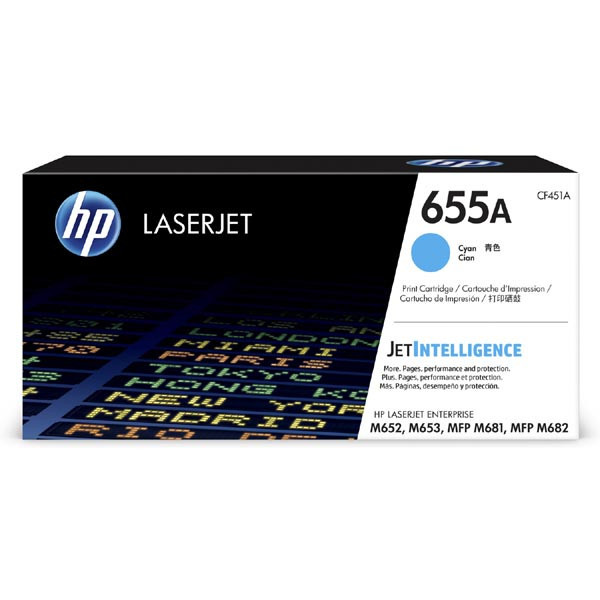 HP CF451A originální toner