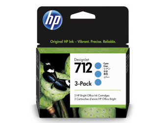 HP 3ED77A originální inkoust, 3-pack